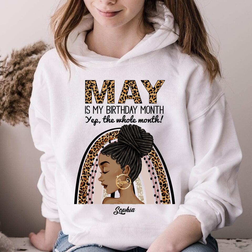 May Birthday Shirt, Custom Birthday Shirt, Queens Born In May, May Birthday Gifts, May Shirts For Woman