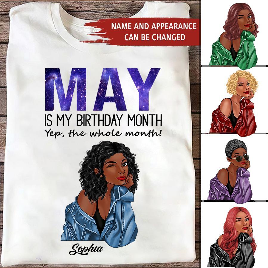 May Birthday Shirt, Custom Birthday Shirt, Queens Born In May, May Birthday Gifts, May Shirts For Woman