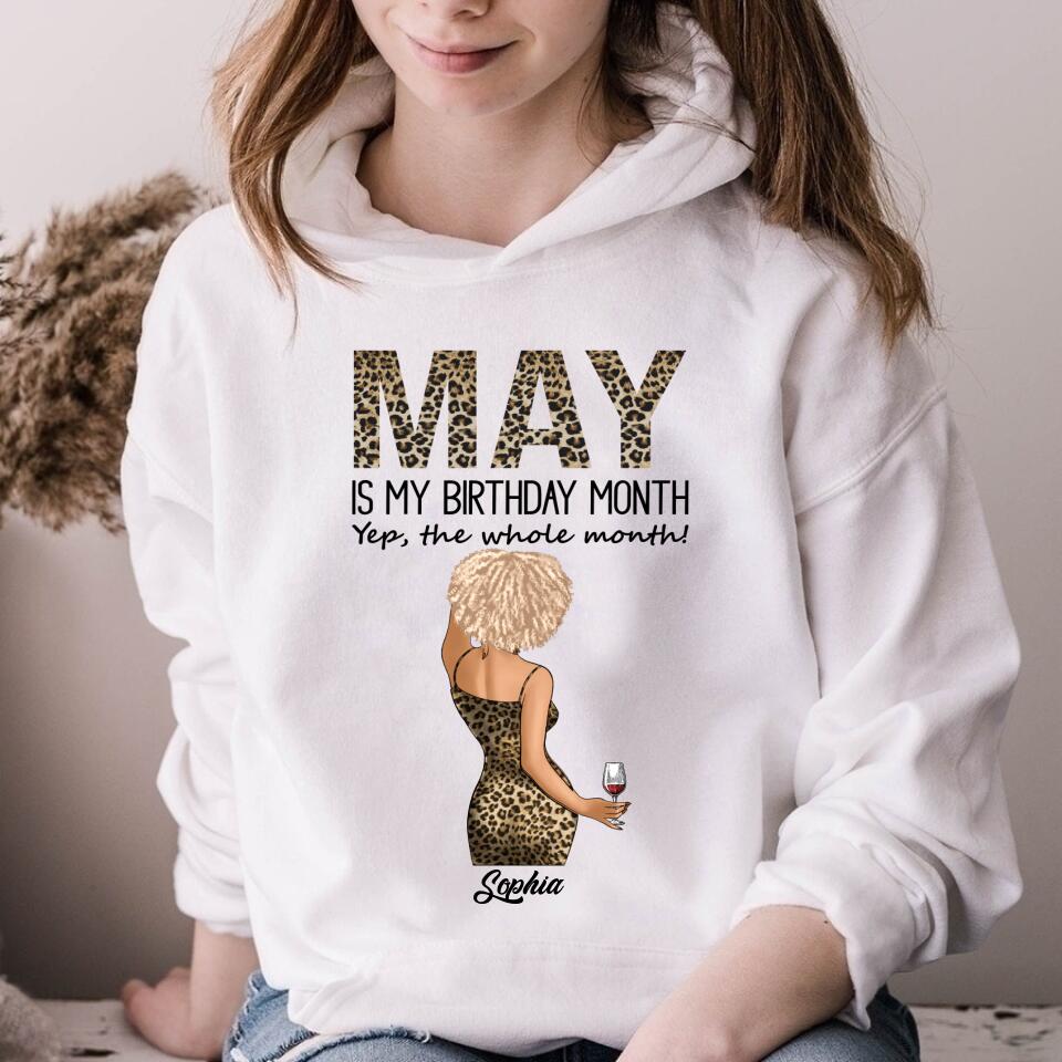 May Birthday Shirt, Custom Birthday Shirt, Queens Born In May, May Birthday Gifts, May Shirts For Woman
