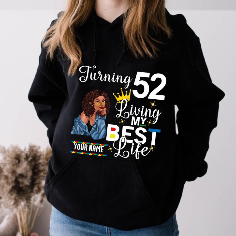 Custom Birthday Shirts, Chapter 52, Fabulous Since 1970 52th Birthday Unique T Shirt For Woman, Her Gifts For 52 Years Old, Turning 52 Birthday Cotton Shirt