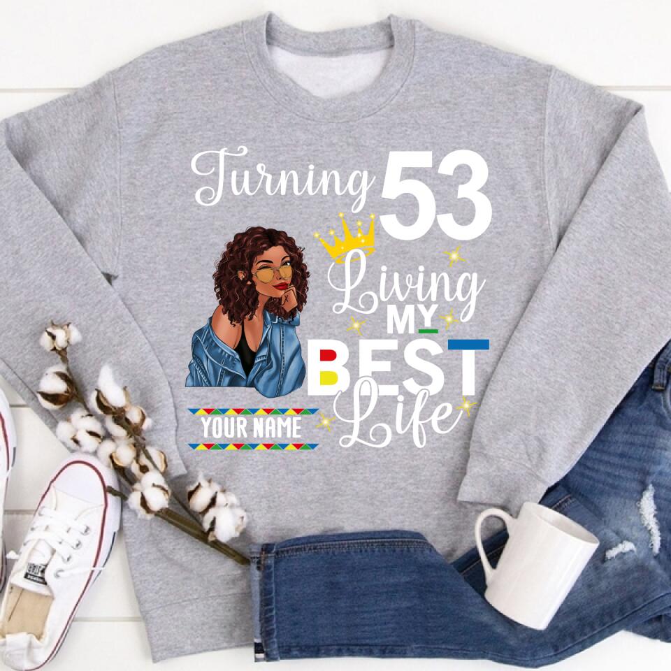 Custom Birthday Shirts, Chapter 53, Fabulous Since 1969 53th Birthday Unique T Shirt For Woman, Her Gifts For 53 Years Old, Turning 53 Birthday Cotton Shirt