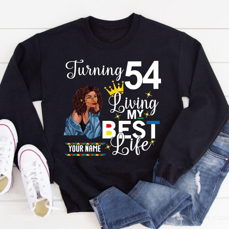 Custom Birthday Shirts, Chapter 54, Fabulous Since 1968 54th Birthday Unique T Shirt For Woman, Her Gifts For 54 Years Old, Turning 54 Birthday Cotton Shirt