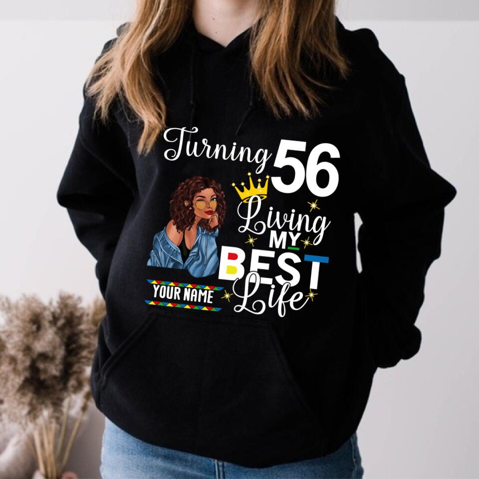 Custom Birthday Shirts, Chapter 56, Fabulous Since 1966 56th Birthday Unique T Shirt For Woman, Her Gifts For 56 Years Old, Turning 56 Birthday Cotton Shirt