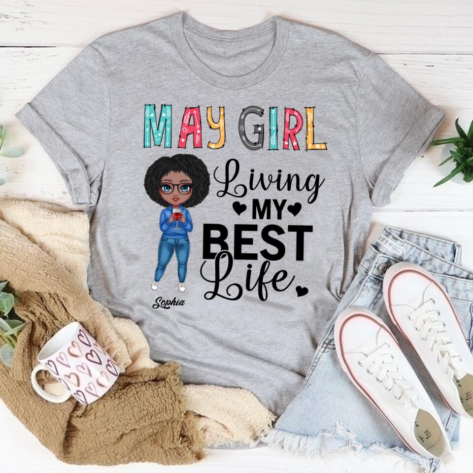 May Birthday Shirt, Custom Birthday Shirt, Queens Born In May, May Birthday Gifts, May Shirts For Woman
