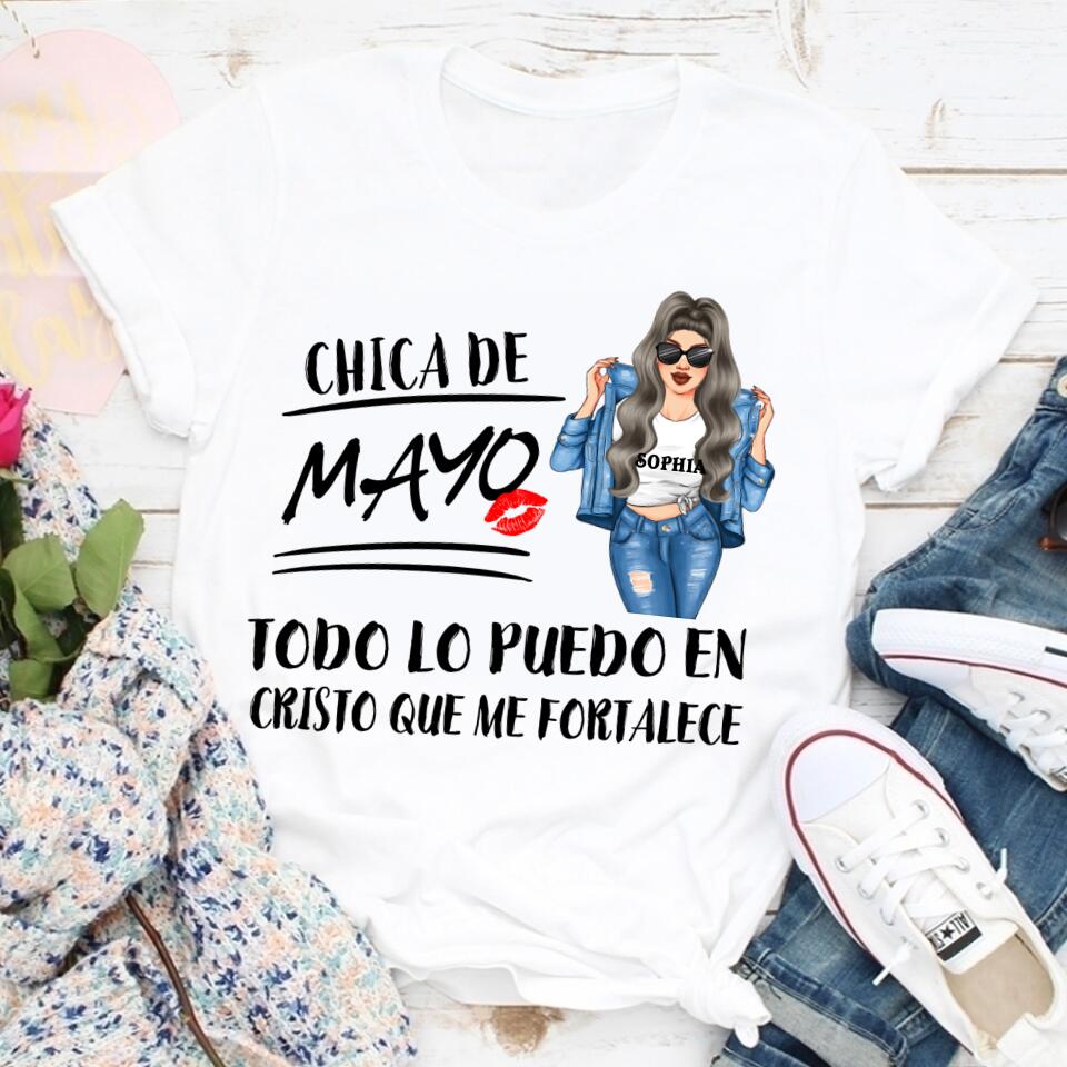 Camisa De Cumpleaños De Mayo, Camisa De Cumpleaños Personalizada, Reinas Nacidas En Mayo, Regalos De Cumpleaños De Mayo, Camisas De Mayo Para Mujeres