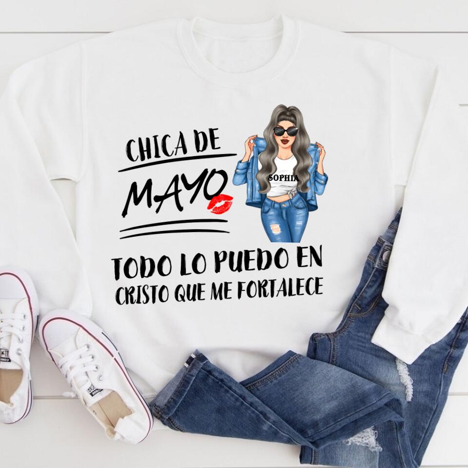 Camisa De Cumpleaños De Mayo, Camisa De Cumpleaños Personalizada, Reinas Nacidas En Mayo, Regalos De Cumpleaños De Mayo, Camisas De Mayo Para Mujeres