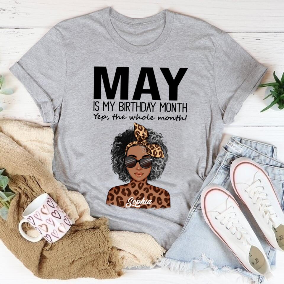 May Birthday Shirt, Custom Birthday Shirt, Queens Born In May, May Birthday Gifts, May Shirts For Woman