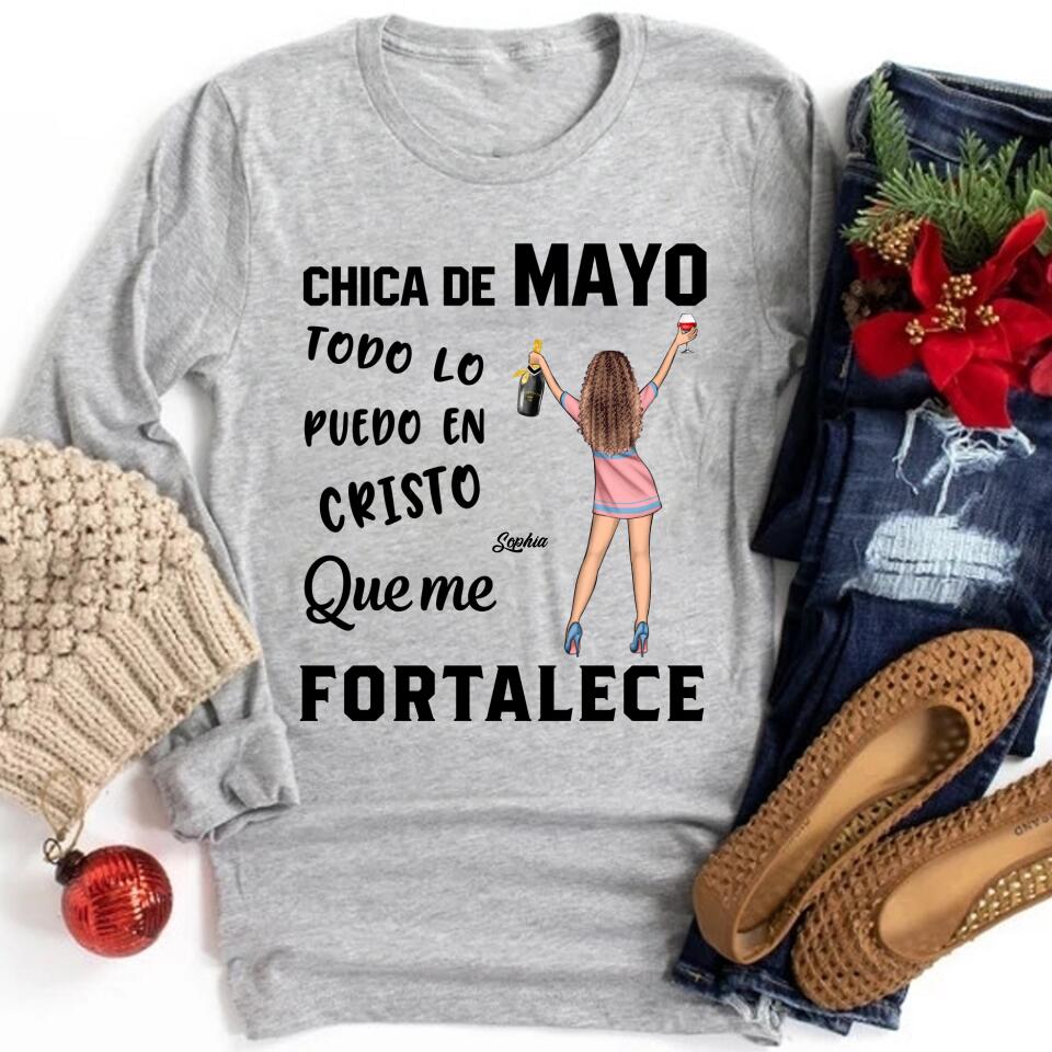 Camisa De Cumpleaños De Mayo, Camisa De Cumpleaños Personalizada, Reinas Nacidas En Mayo, Regalos De Cumpleaños De Mayo, Camisas De Mayo Para Mujeres