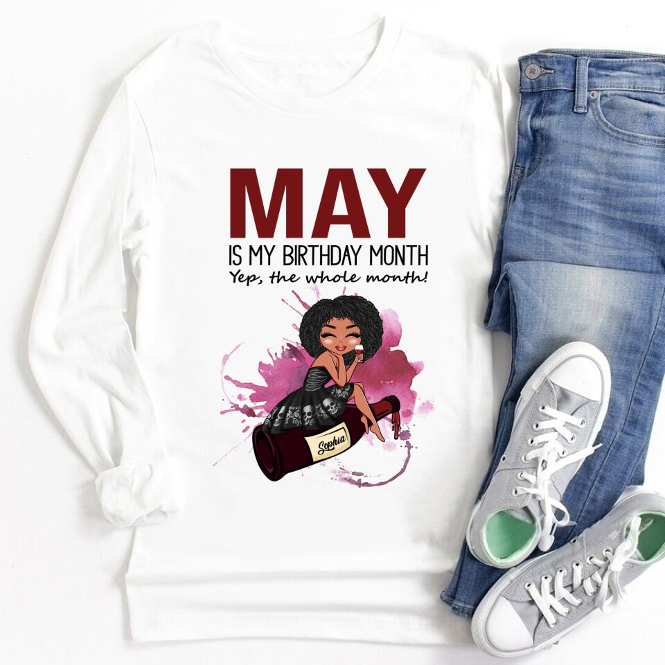 May Birthday Shirt, Custom Birthday Shirt, Queens Born In May, May Birthday Gifts, May Shirts For Woman