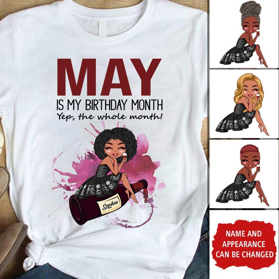 May Birthday Shirt, Custom Birthday Shirt, Queens Born In May, May Birthday Gifts, May Shirts For Woman