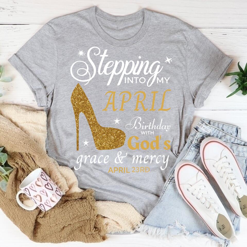 April Birthday Shirt, Custom Birthday Shirt, Queens Born In April, April Birthday Shirts For Woman, April Birthday Gifts