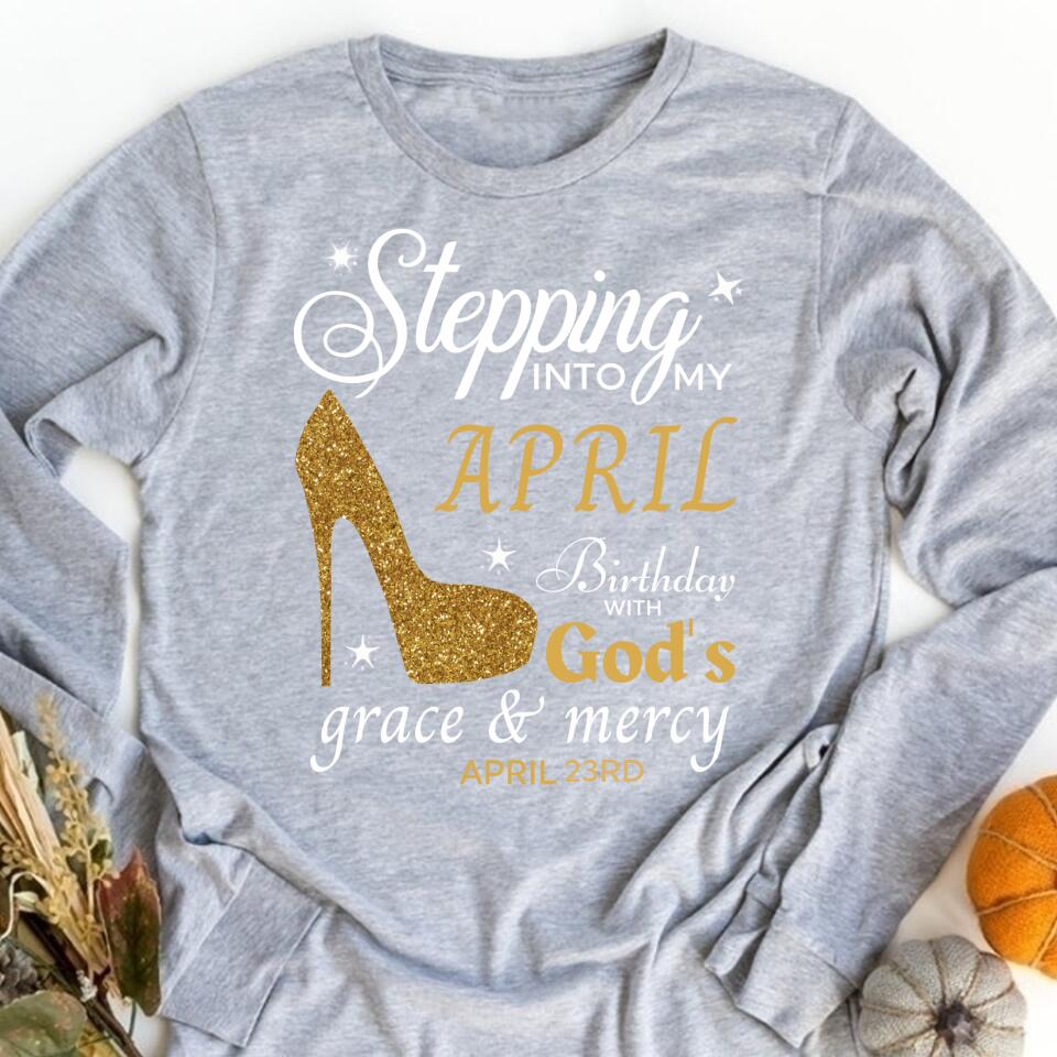 April Birthday Shirt, Custom Birthday Shirt, Queens Born In April, April Birthday Shirts For Woman, April Birthday Gifts