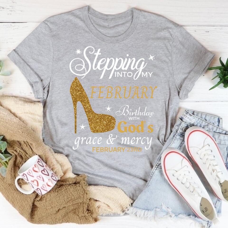 Custom February Birthday Shirt For Woman, Queens Are Born In February Gifts, Melanin Afro Woman Shirt, Black Girl Tee, Afro Queen Gift