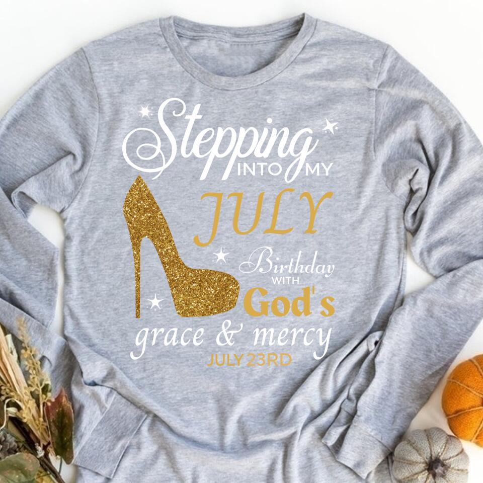 July Birthday Shirt, Custom Birthday Shirt, Queens Born In July, July Birthday Shirts For Woman, July Birthday Gifts