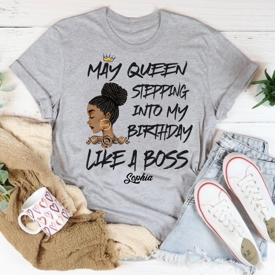 May Birthday Shirt, Custom Birthday Shirt, Queens Born In May, May Birthday Gifts, May Shirts For Woman