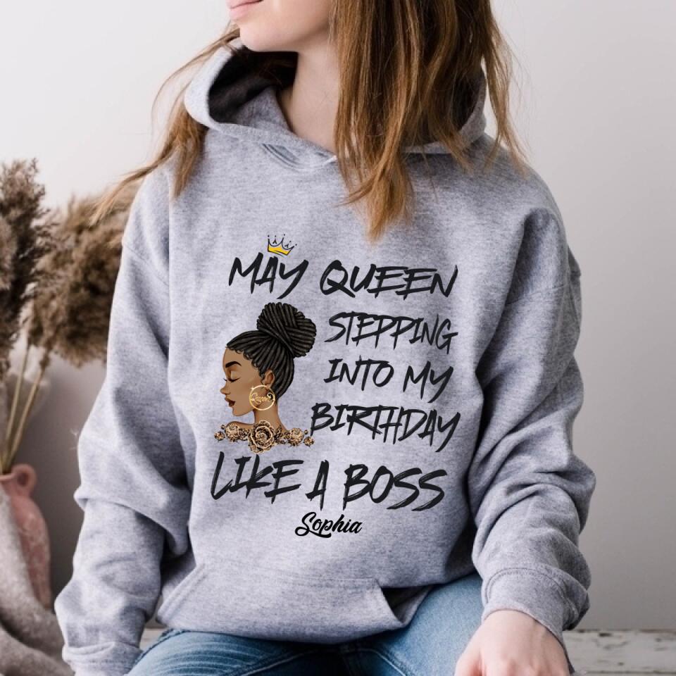May Birthday Shirt, Custom Birthday Shirt, Queens Born In May, May Birthday Gifts, May Shirts For Woman