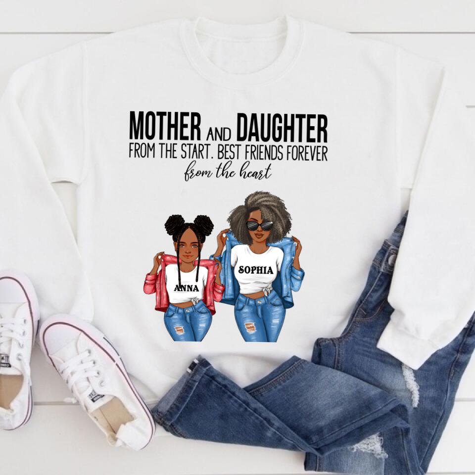 Personalized Mothers Day Shirts, Black Happy Mothers Day African American Stepmom Mothers Day Gifts , Mother‘s Day T Shirt, Bonus Mom Gifts, Mother’s Day Tee Shirts, Mother Day Gift