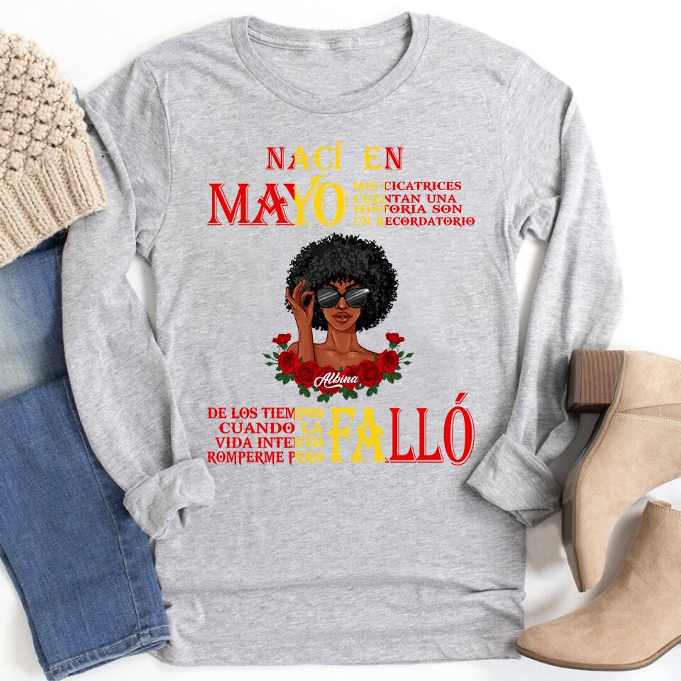 Camisa De Cumpleaños De Mayo, Camisa De Cumpleaños Personalizada, Reinas Nacidas En Mayo, Regalos De Cumpleaños De Mayo, Camisas De Mayo Para Mujeres