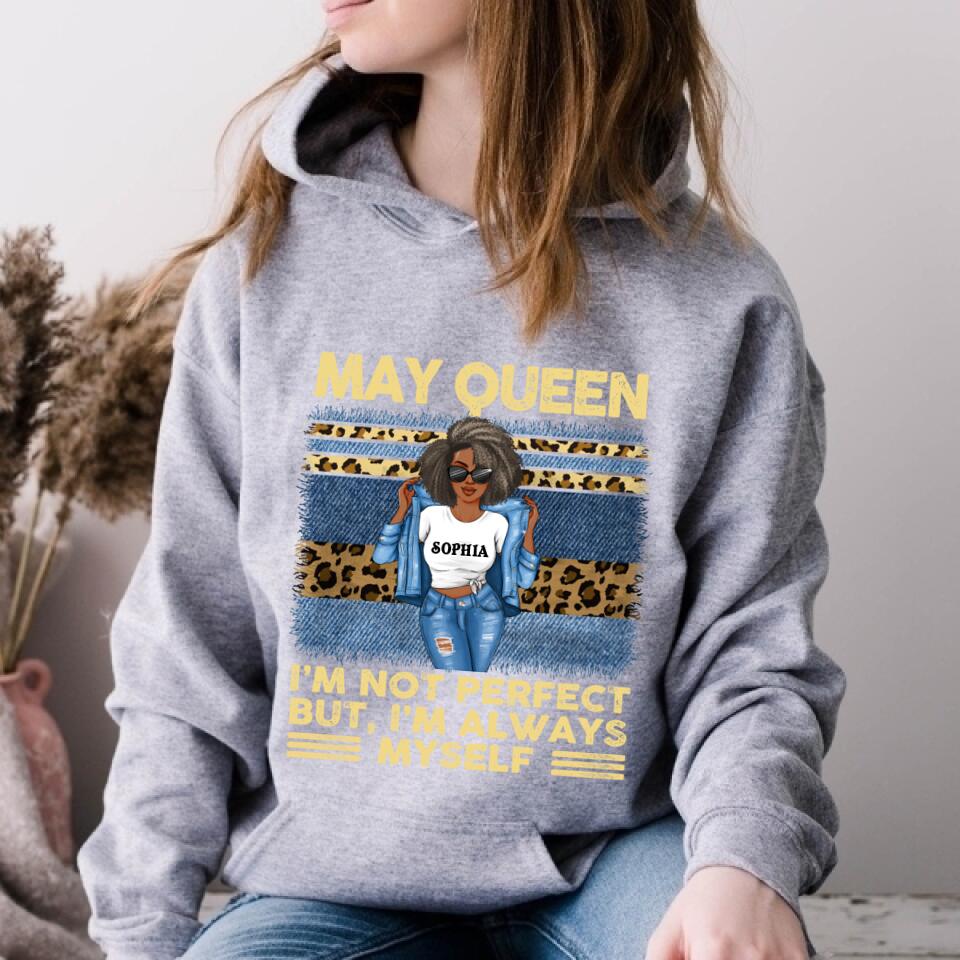 May Birthday Shirt, Custom Birthday Shirt, Queens Born In  May, May Birthday Gifts,  May Birthday Gifts