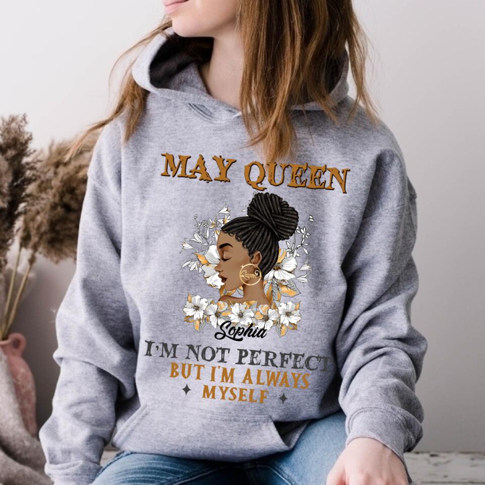 May Birthday Shirt, Custom Birthday Shirt, Queens Born In May, May Birthday Gifts, May Shirts For Woman