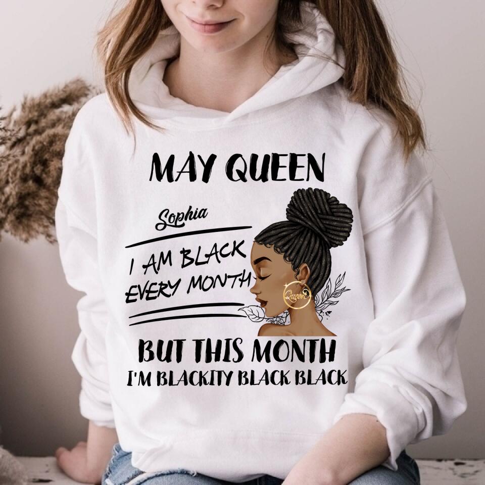 May Birthday Shirt, Custom Birthday Shirt, Queens Born In May, May Birthday Gifts, May Shirts For Woman