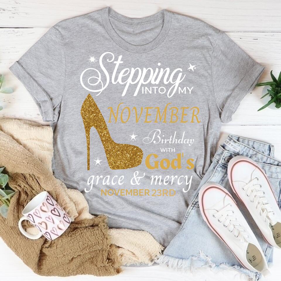 November Birthday Shirt, Custom Birthday Shirt, Queens Born In November, November Birthday Shirts For Woman, November Birthday Gifts