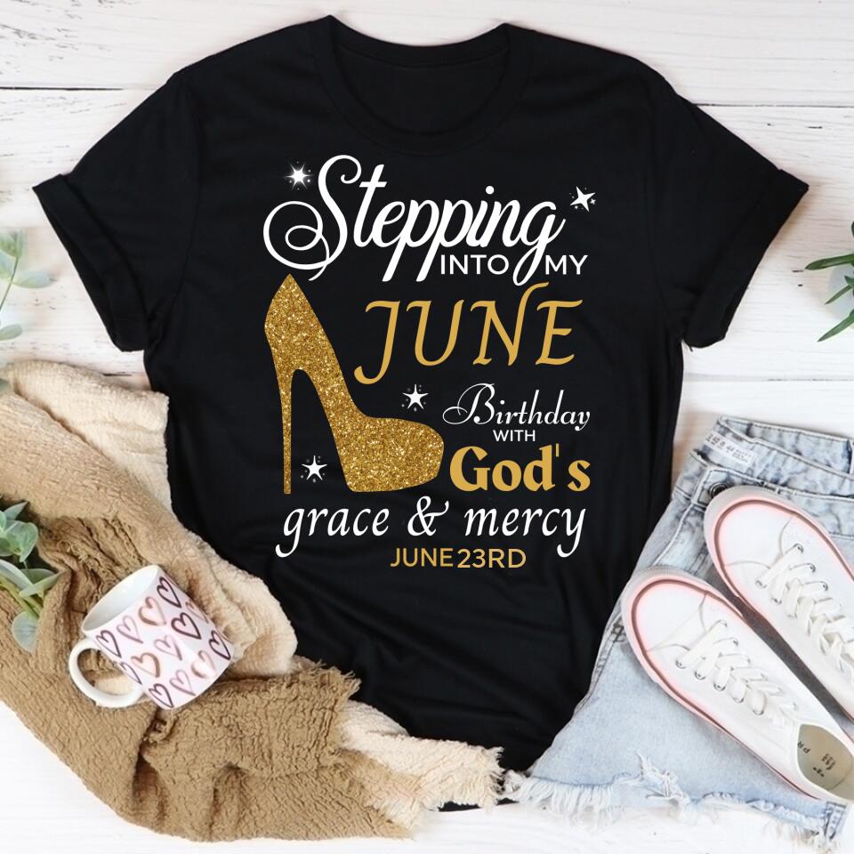 June Birthday Shirt, Custom Birthday Shirt, Queens Born In June, June Birthday Shirts For Woman, June Birthday Gifts