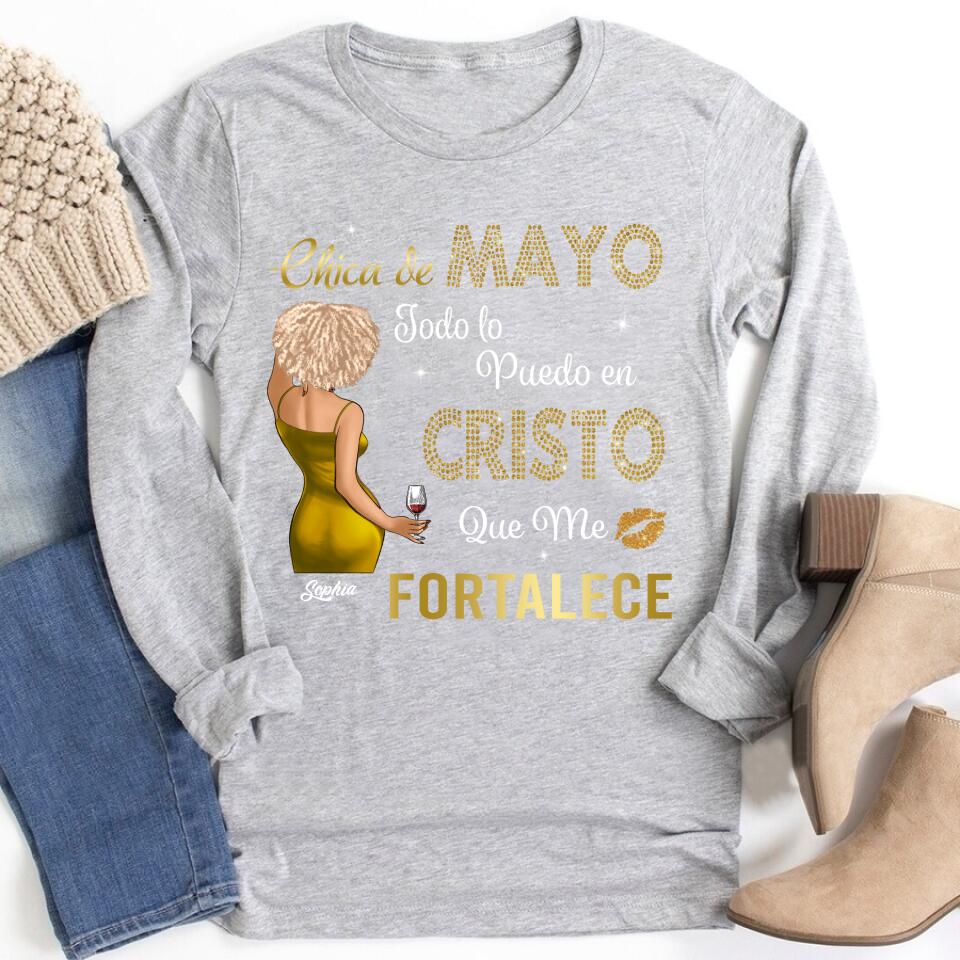 Camisa De Cumpleaños De Mayo, Camisa De Cumpleaños Personalizada, Reinas Nacidas En Mayo, Regalos De Cumpleaños De Mayo, Camisas De Mayo Para Mujeres