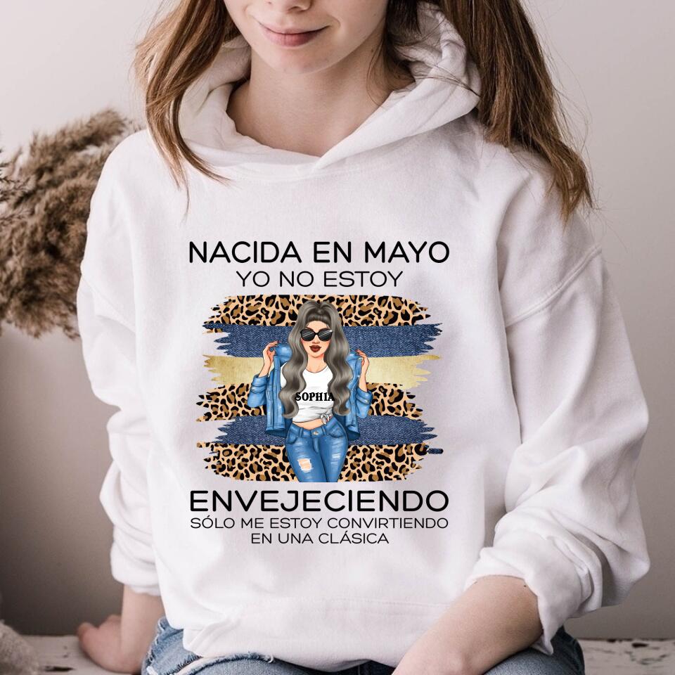 Camisa De Cumpleaños De Mayo, Camisa De Cumpleaños Personalizada, Reinas Nacidas En Mayo, Regalos De Cumpleaños De Mayo, Camisas De Mayo Para Mujeres