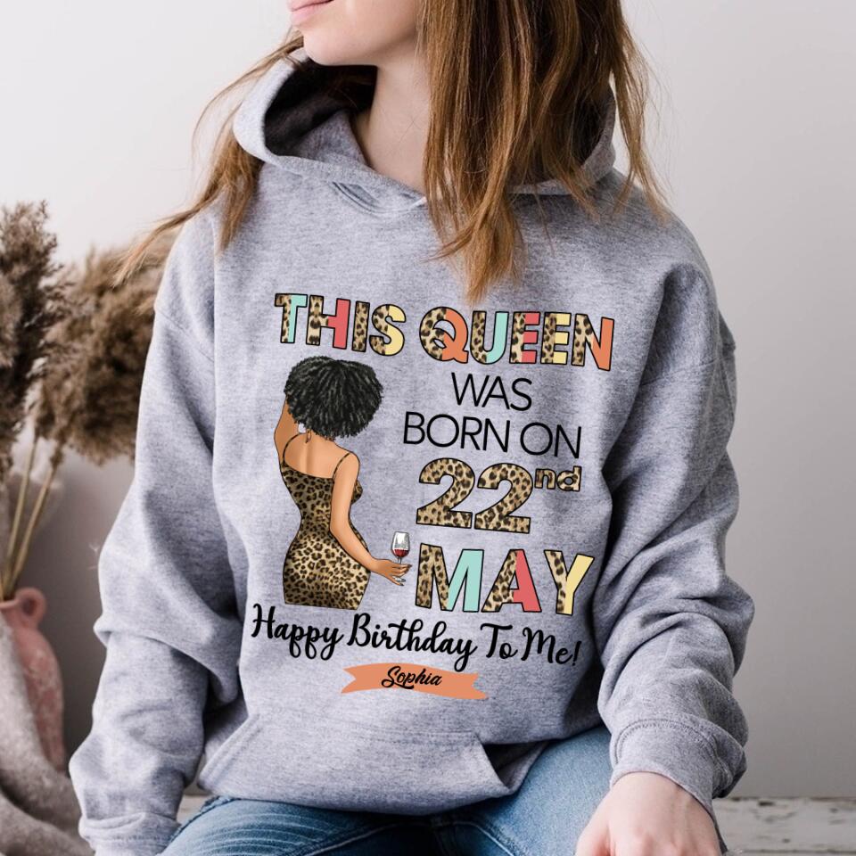 May Birthday Shirt, Custom Birthday Shirt, Queens Born In May, May Birthday Gifts, May Shirts For Woman