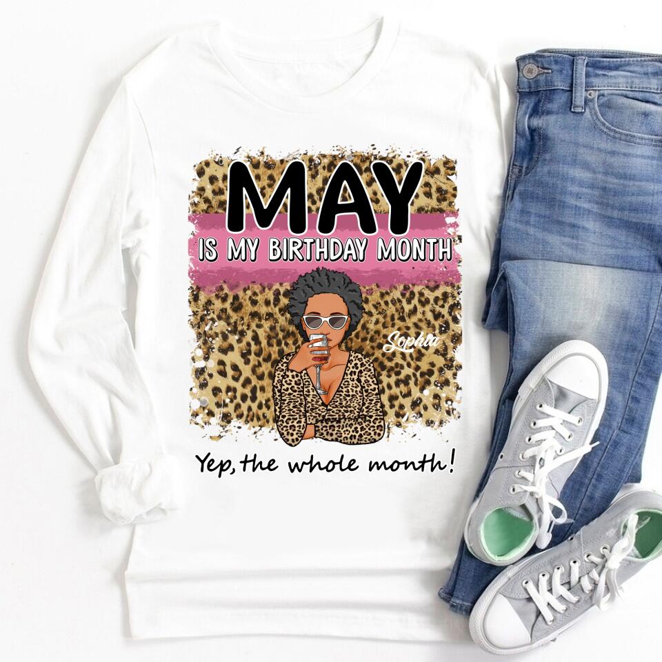 May Birthday Shirt, Custom Birthday Shirt, Queens Born In May, May Birthday Gifts, May Shirts For Woman
