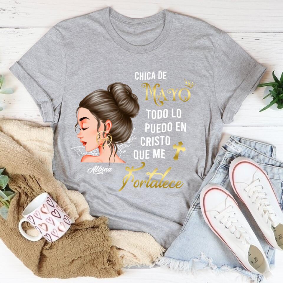 Camisa De Cumpleaños De Mayo, Camisa De Cumpleaños Personalizada, Reinas Nacidas En Mayo, Regalos De Cumpleaños De Mayo, Camisas De Mayo Para Mujeres