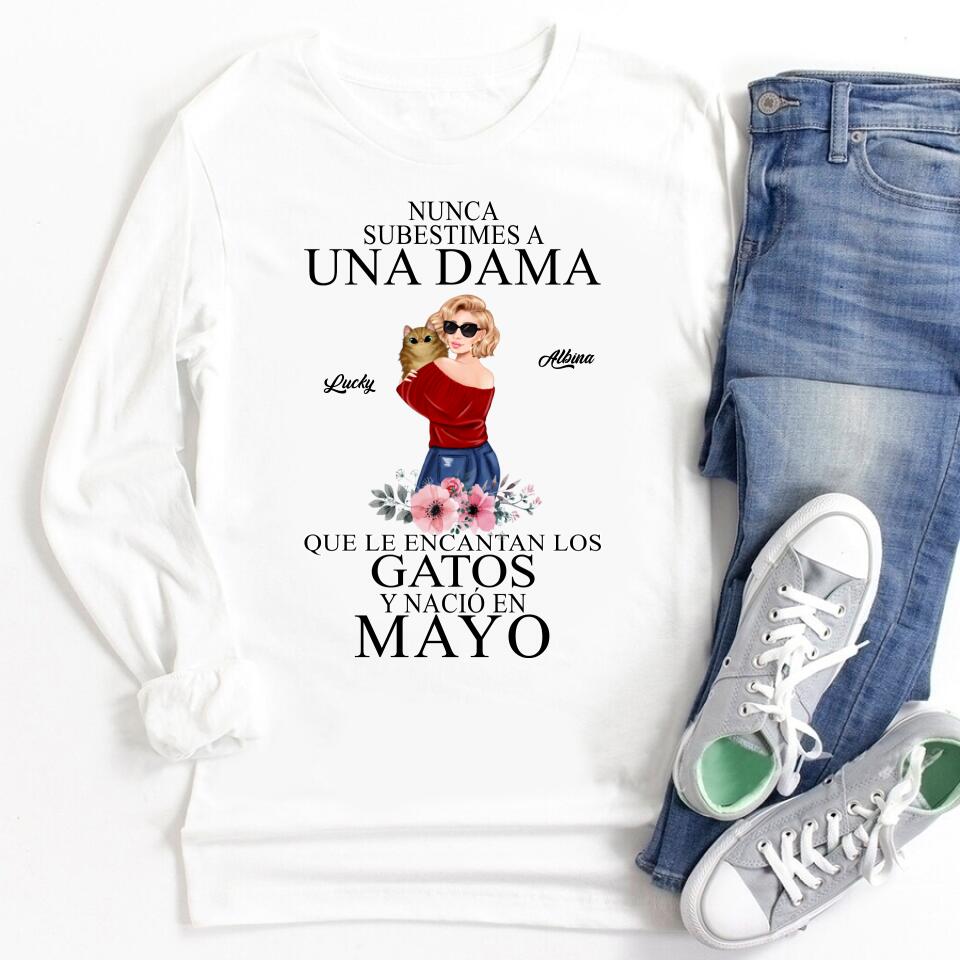Camisa De Cumpleaños De Mayo, Camisa De Cumpleaños Personalizada, Reinas Nacidas En Mayo, Regalos De Cumpleaños De Mayo, Camisas De Mayo Para Mujeres