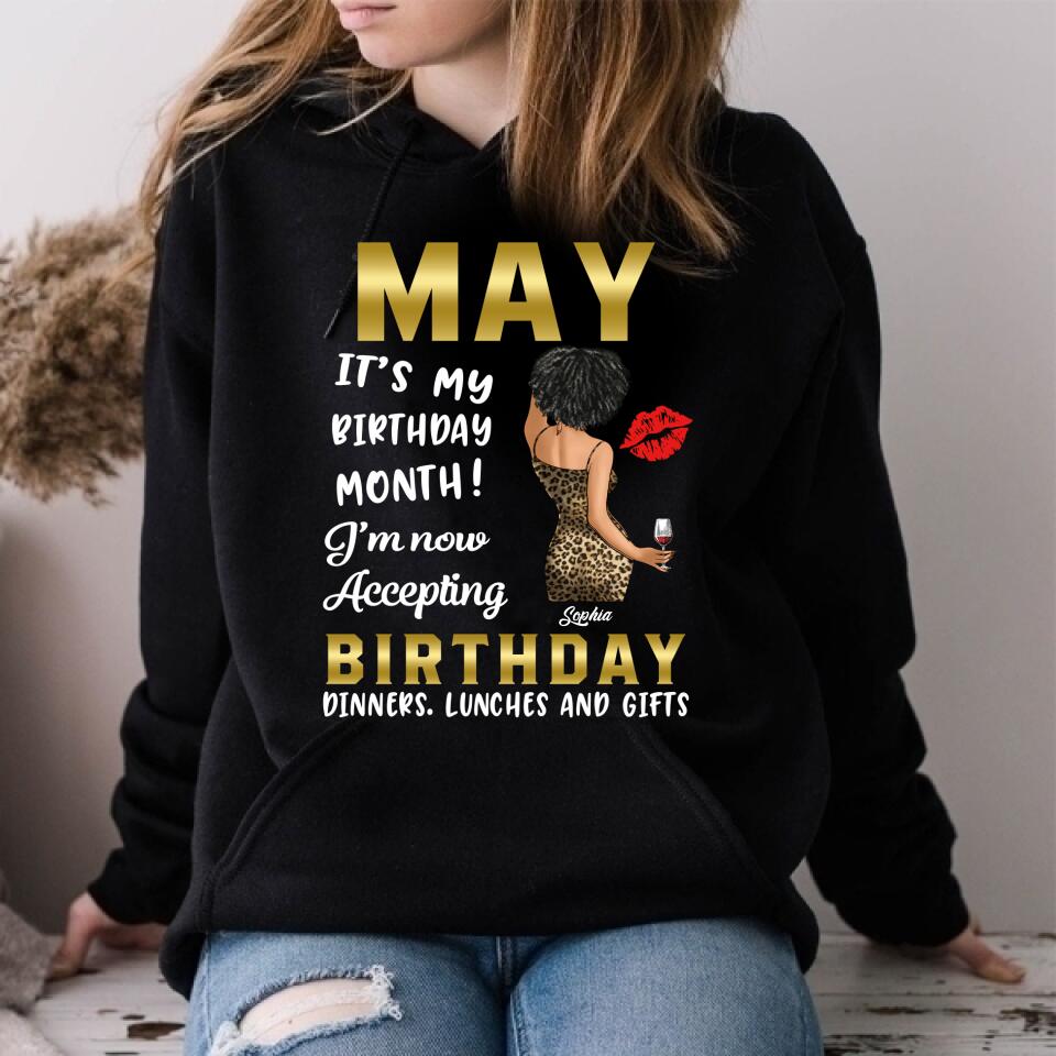 May Birthday Shirt, Custom Birthday Shirt, Queens Born In  May, May Birthday Gifts,  May Birthday Gifts