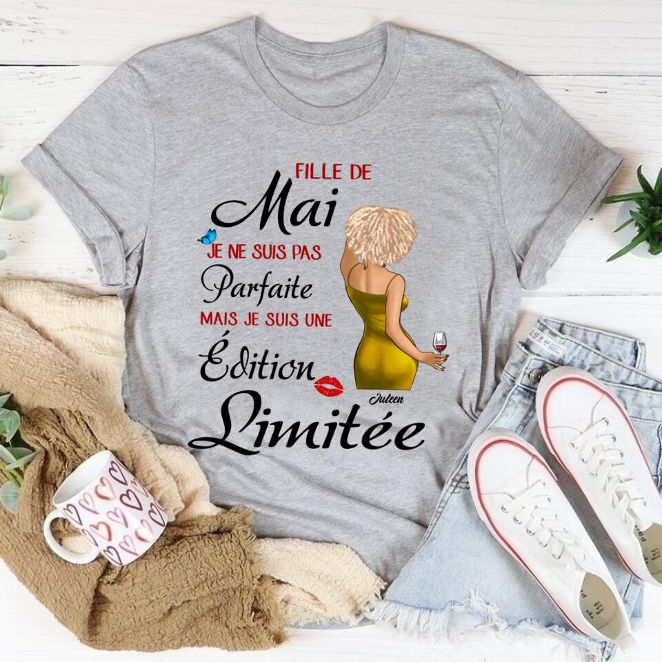 Chemise D&#39;anniversaire De Mai, Chemise D&#39;anniversaire Personnalisée, Reines Nées En Mai, Cadeaux D&#39;anniversaire De Mai, Chemises De Mai Pour Les Femmes