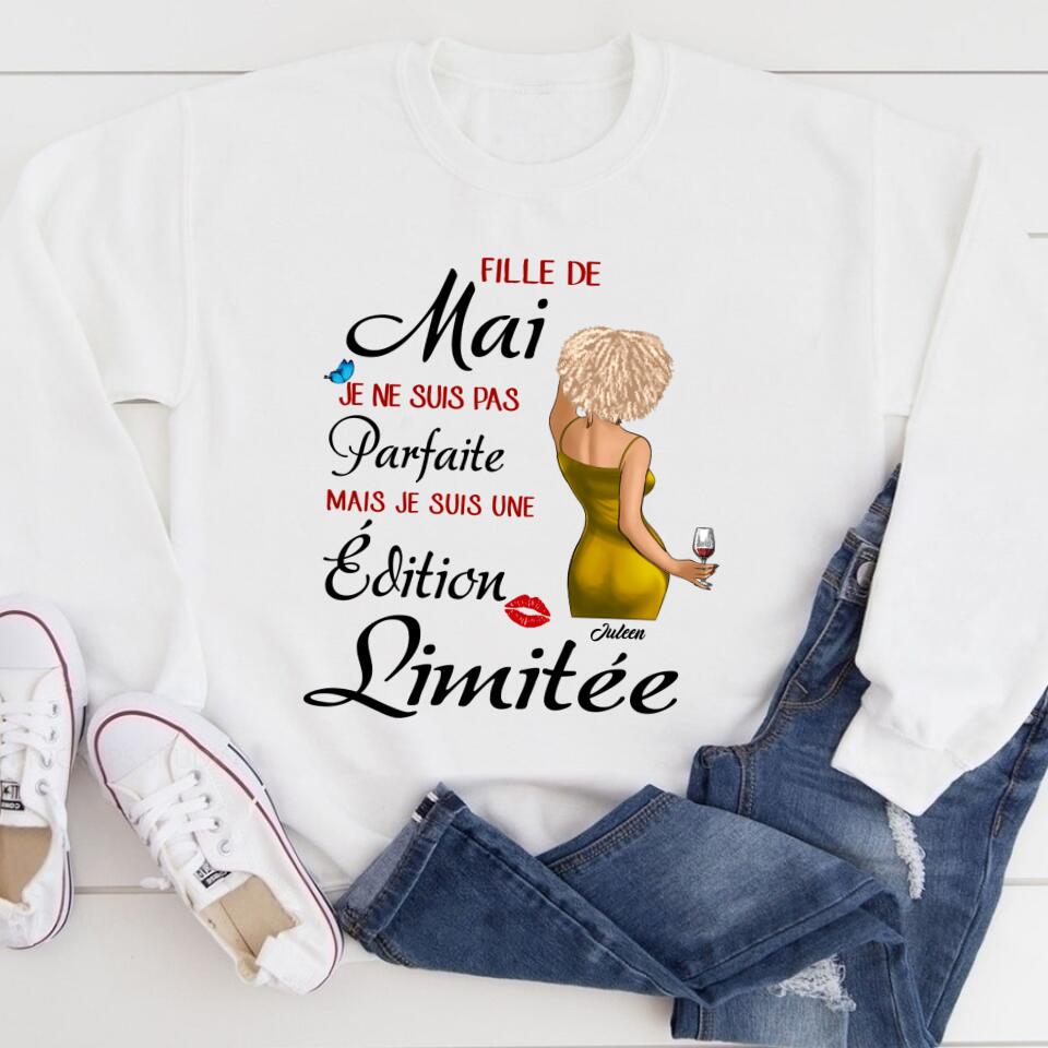 Chemise D&#39;anniversaire De Mai, Chemise D&#39;anniversaire Personnalisée, Reines Nées En Mai, Cadeaux D&#39;anniversaire De Mai, Chemises De Mai Pour Les Femmes