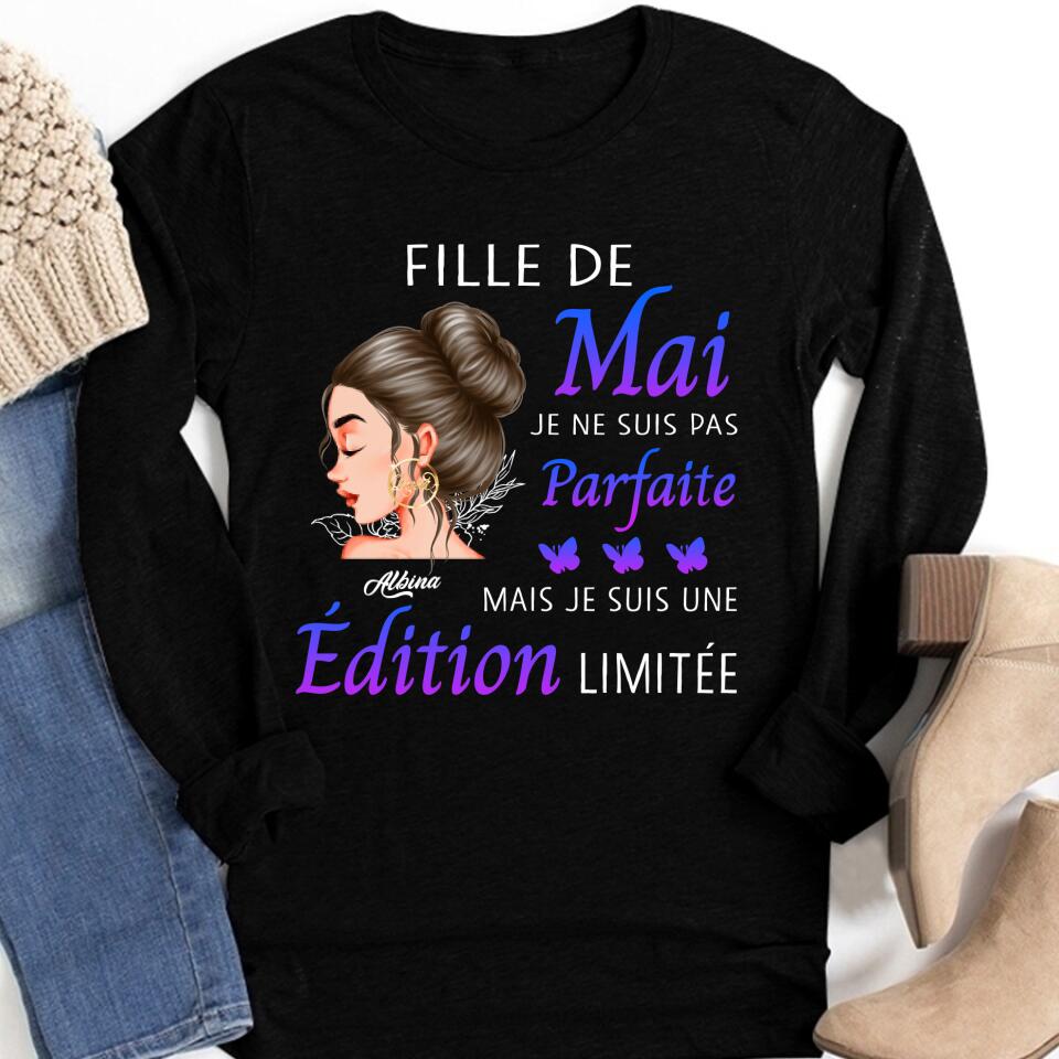 Chemise D&#39;anniversaire De Mai, Chemise D&#39;anniversaire Personnalisée, Reines Nées En Mai, Cadeaux D&#39;anniversaire De Mai, Chemises De Mai Pour Les Femmes