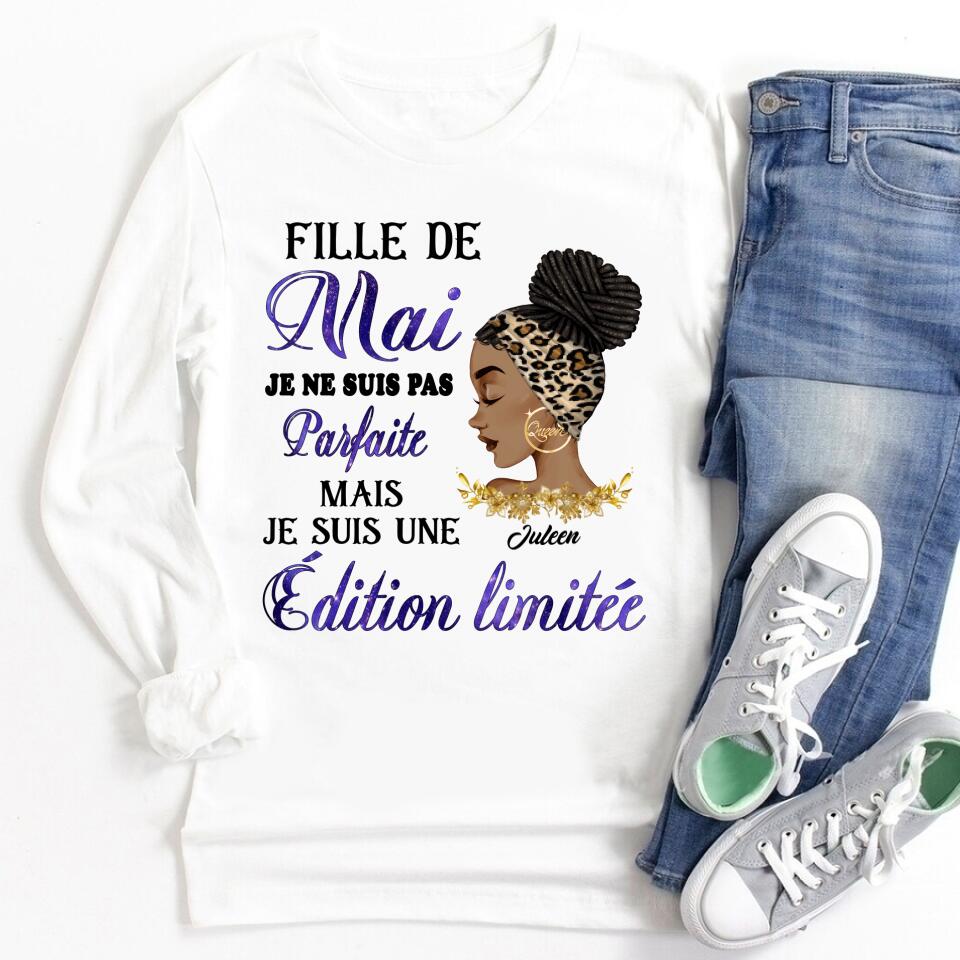 Chemise D&#39;anniversaire De Mai, Chemise D&#39;anniversaire Personnalisée, Reines Nées En Mai, Cadeaux D&#39;anniversaire De Mai, Chemises De Mai Pour Les Femmes