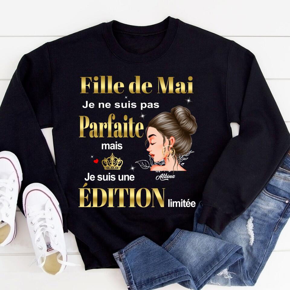 Chemise D&#39;anniversaire De Mai, Chemise D&#39;anniversaire Personnalisée, Reines Nées En Mai, Cadeaux D&#39;anniversaire De Mai, Chemises De Mai Pour Les Femmes
