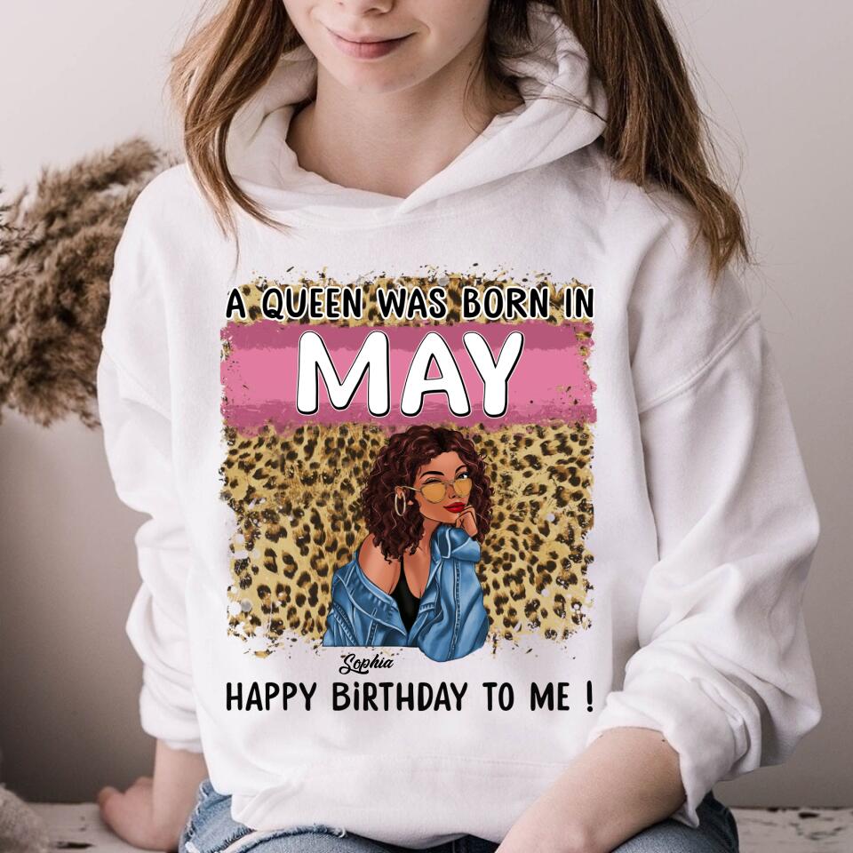 May Birthday Shirt, Custom Birthday Shirt, Queens Born In May, May Birthday Gifts, May Shirts For Woman