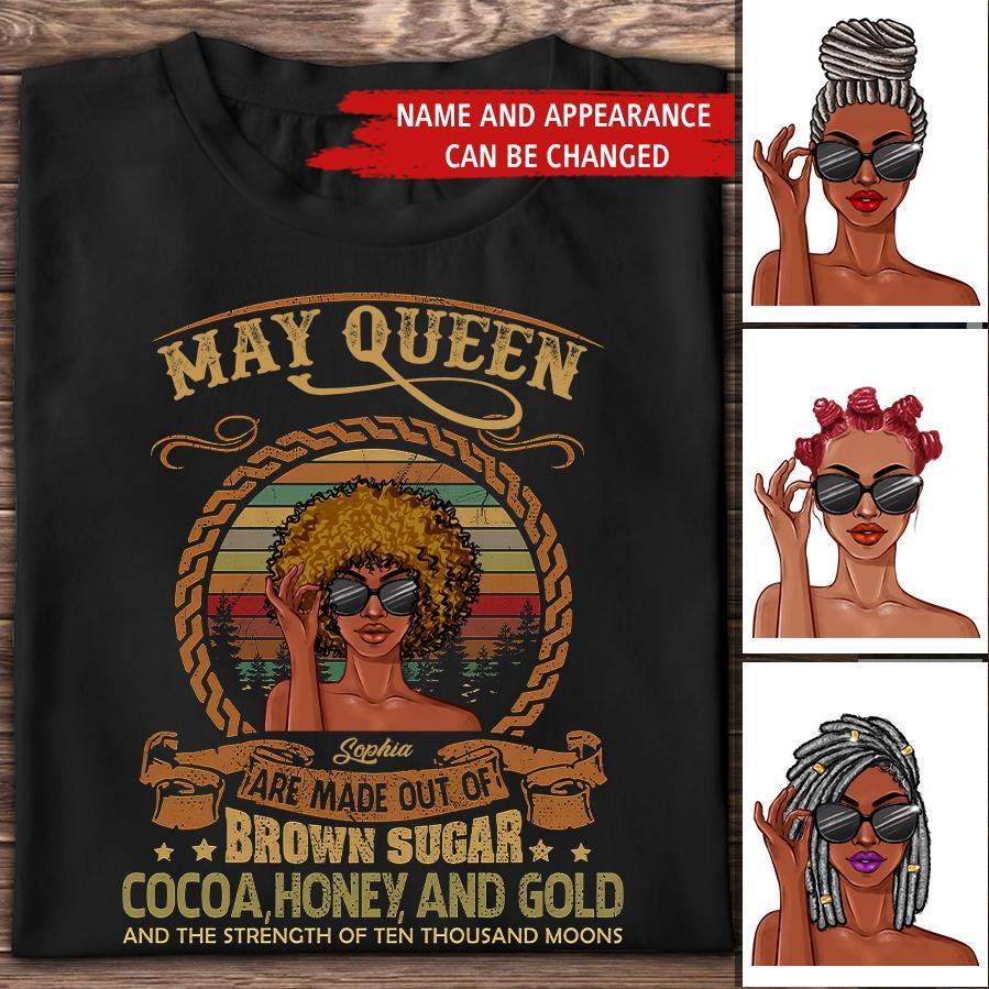 May Birthday Shirt, Custom Birthday Shirt, Queens Born In  May, May Birthday Gifts,  May Birthday Gifts