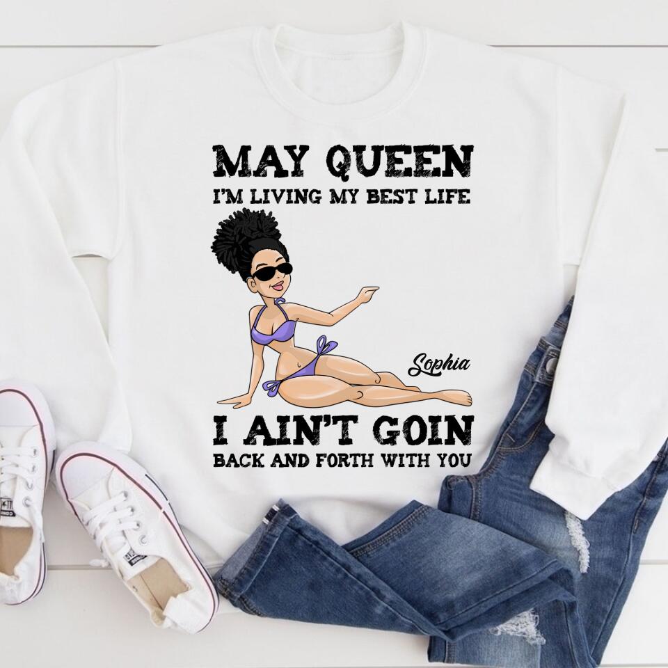 May Birthday Shirt, Custom Birthday Shirt, Queens Born In May, May Birthday Gifts, May Shirts For Woman