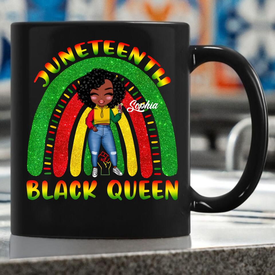 Juneteenth Shirt, Custom Juneteenth Shirt, Juneteenth Black African American Cute Women Teens Girls T-Shirt