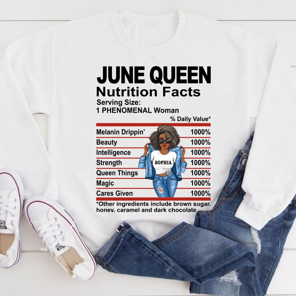 June Birthday Shirt, Custom Birthday Shirt, Queens Born In June, June Birthday Shirts For Woman, June Birthday Gifts, June Is My Birthday Month, Yep The Whole Month