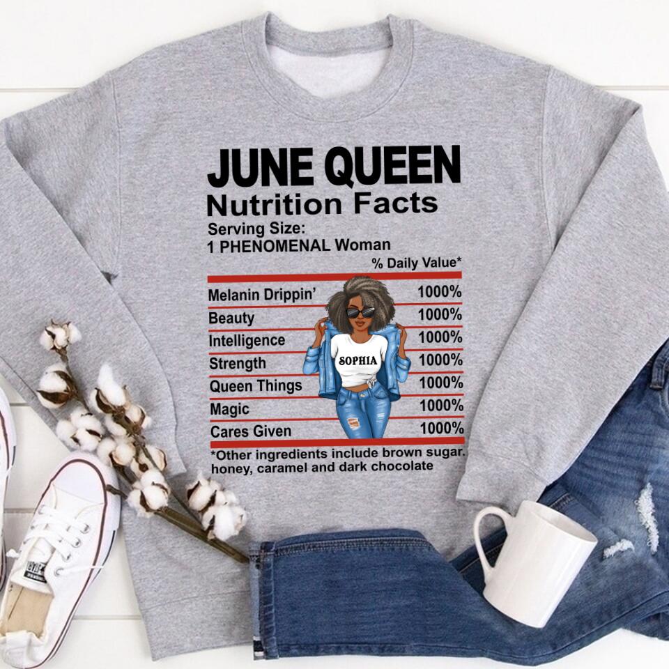 June Birthday Shirt, Custom Birthday Shirt, Queens Born In June, June Birthday Shirts For Woman, June Birthday Gifts, June Is My Birthday Month, Yep The Whole Month