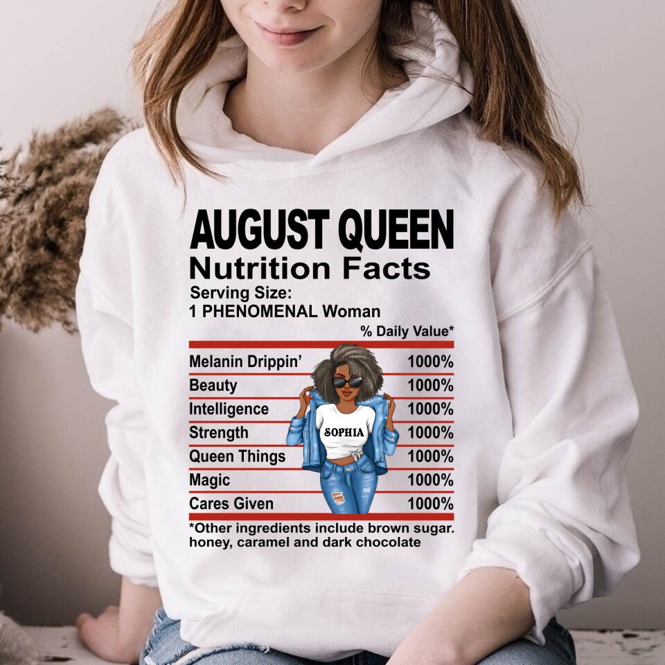 August Birthday Shirt, Custom Birthday Shirt, Queens Born In August, August Birthday Shirts For Woman, August  Birthday Gifts, August Is My Birthday Month, Yep The Whole Month