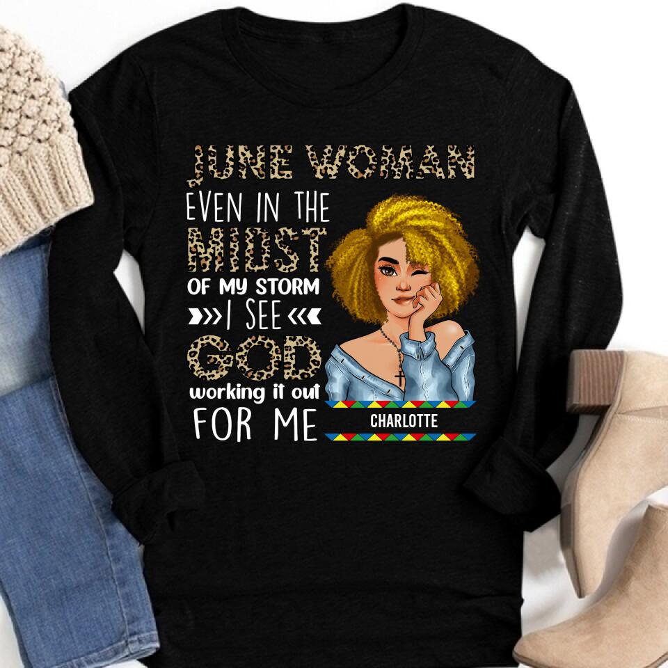 June Birthday Shirt, Custom Birthday Shirt, Queens Born In June, June Birthday Shirts For Woman, June Birthday Gifts
