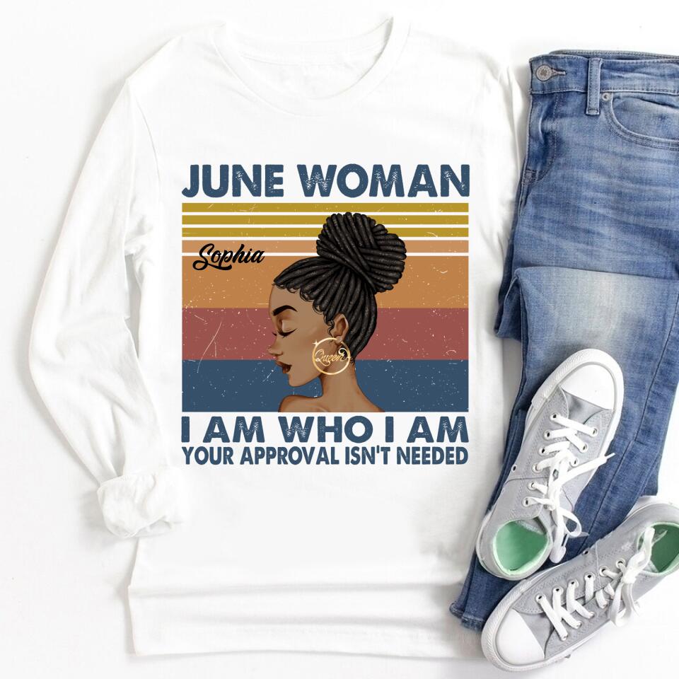June Birthday Shirt, Custom Birthday Shirt, Queens Born In June, June Birthday Shirts For Woman, June Birthday Gifts, June Is My Birthday Month, Yep The Whole Month