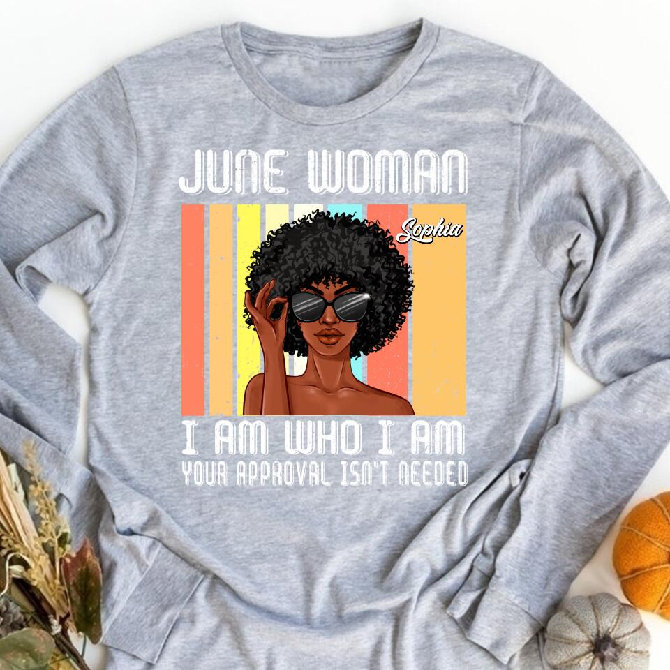 June Birthday Shirt, Custom Birthday Shirt, Queens Born In June, June Birthday Shirts For Woman, June Birthday Gifts