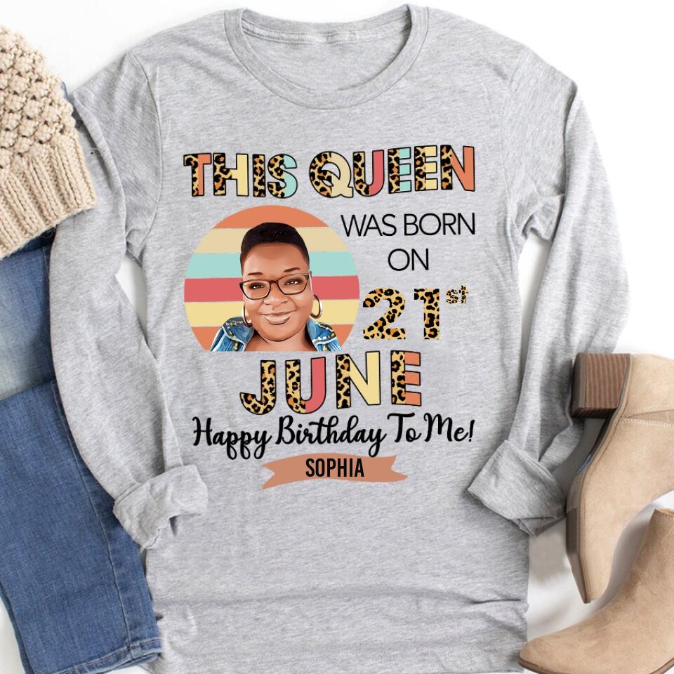 June Birthday Shirt, Custom Birthday Shirt, Queens Born In June, June Birthday Shirts For Woman, June Birthday Gifts, June Is My Birthday Month, Yep The Whole Month
